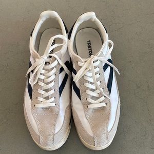 Tretorn sneakers white with blue